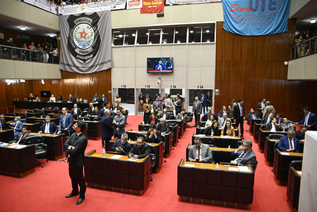 Plenário da Assembleia Legislativa de Minas Gerais Foto: Alexandre Netto/ALMG