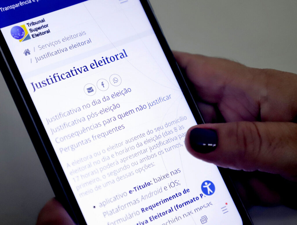Eleitores têm até 5 de dezembro para justificar ausência no primeiro turno das Eleições 2024