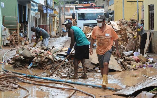 Chuvas intensas levam 44 cidades de Minas Gerais a decretar situação de emergência