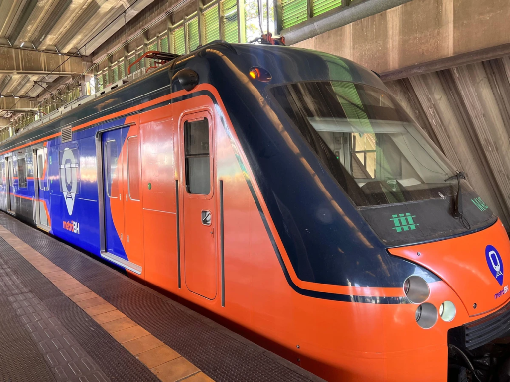 Neste sábado (29), em Belo Horizonte, intervalo entre viagens do metrô será ampliado por conta de obras na Linha 1